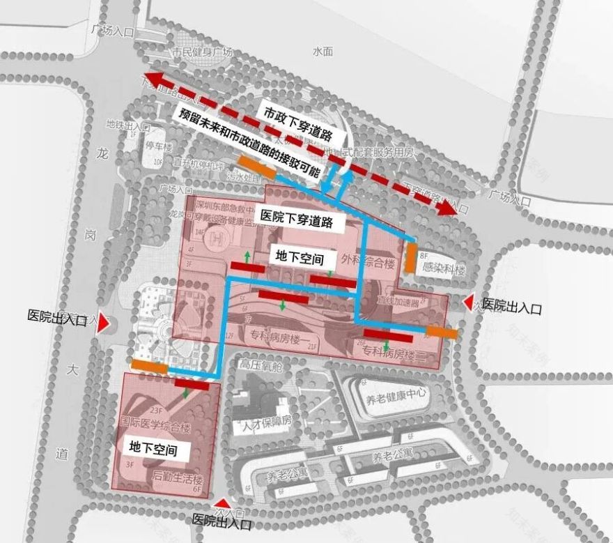 龙岗中心医院外科综合楼丨中国深圳丨同济大学建筑设计研究院(集团)有限公司-14