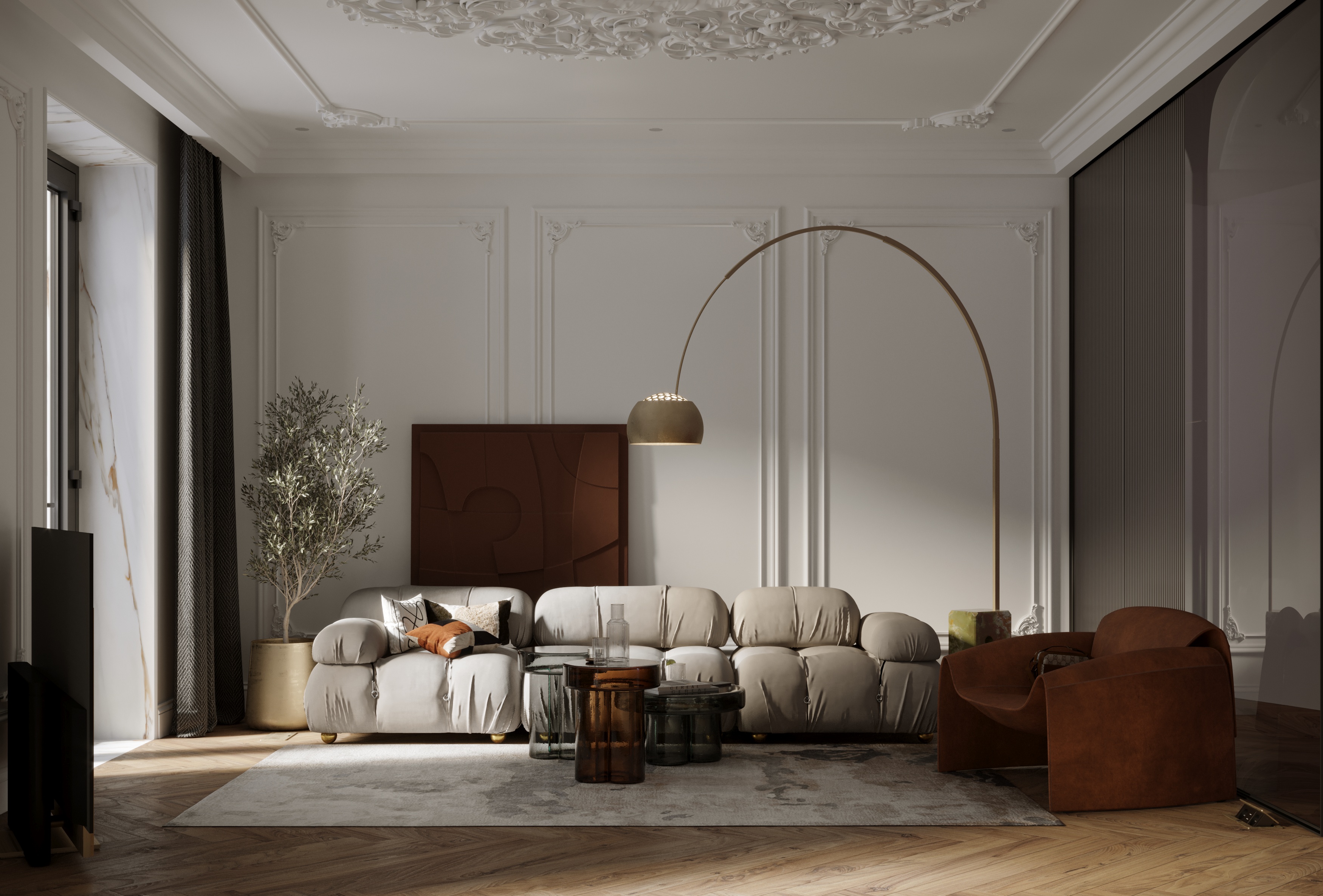 Green Quarter 住宅综合体丨俄罗斯莫斯科丨Gevorg Qocharyan-5