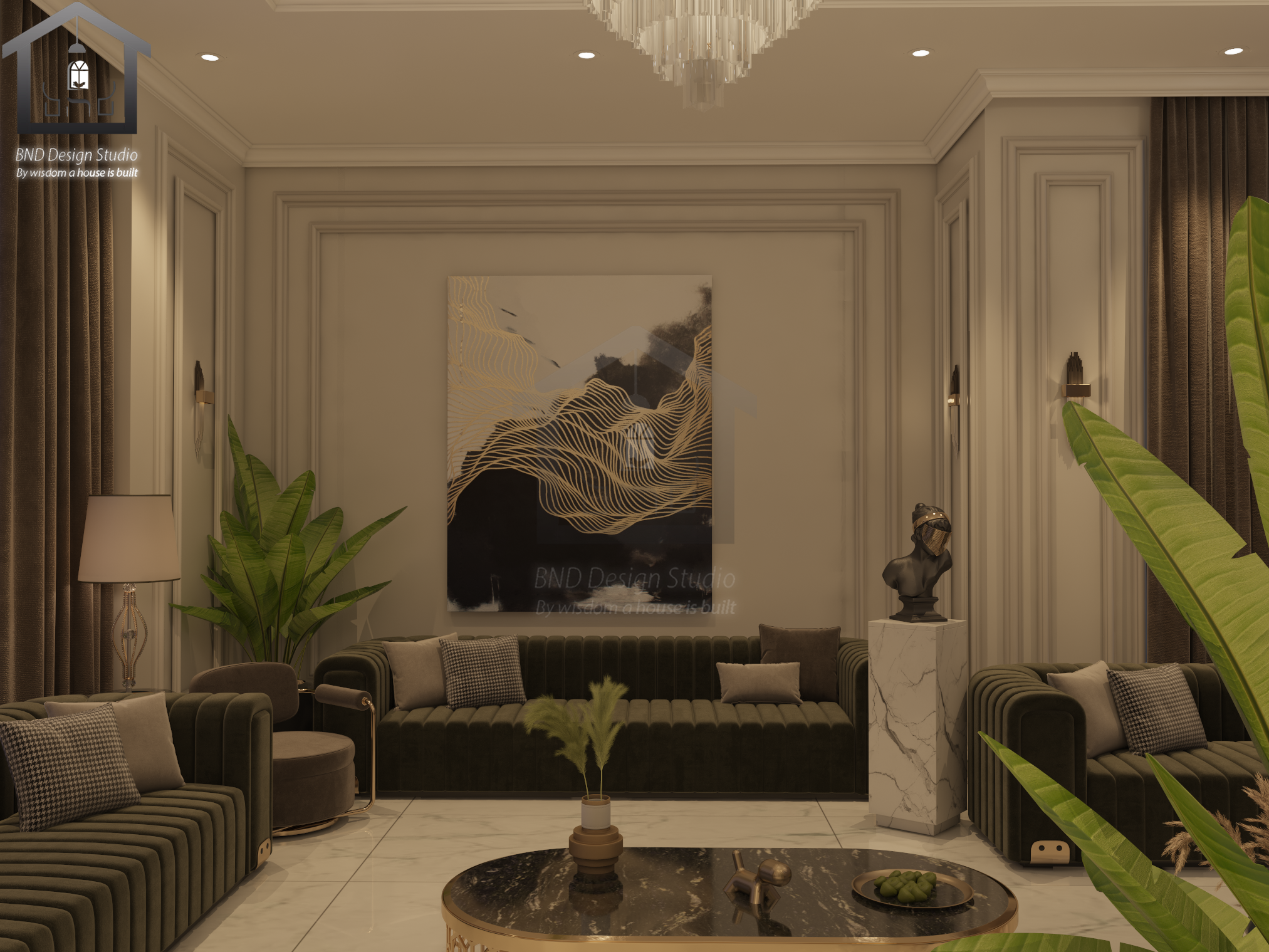 Interior Lighting design - Private Villa - KSA-13