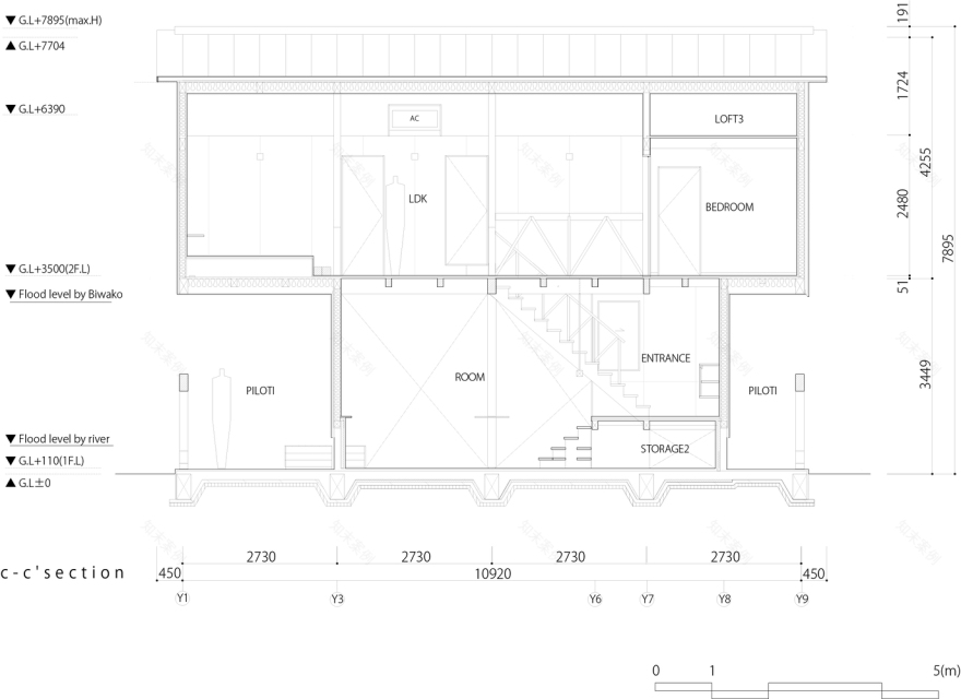 UHouse In Irie · 未来浮动的木质之家丨日本丨Ushijima Architects-20
