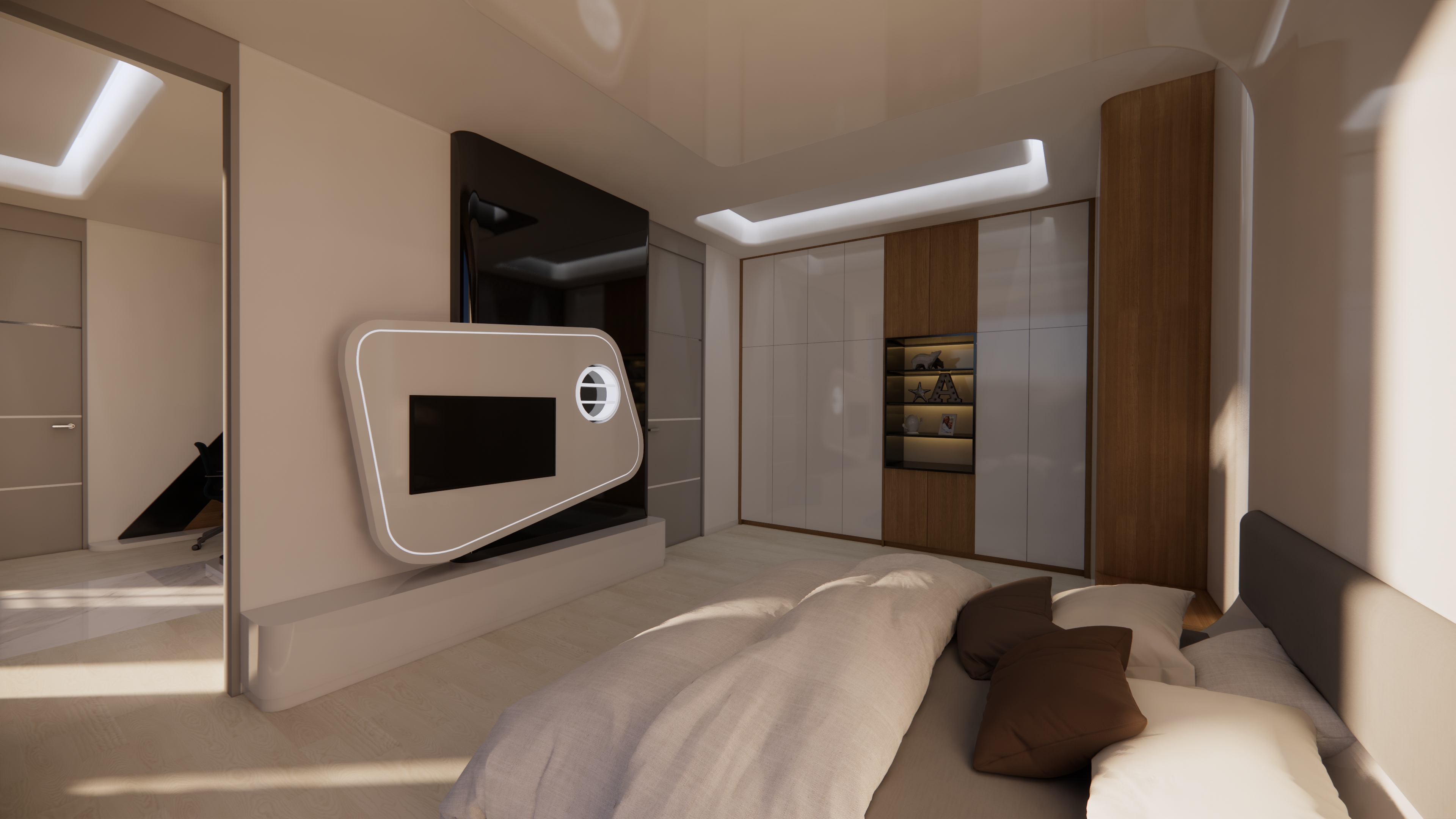 元宇宙 儿童房书房 套房-4