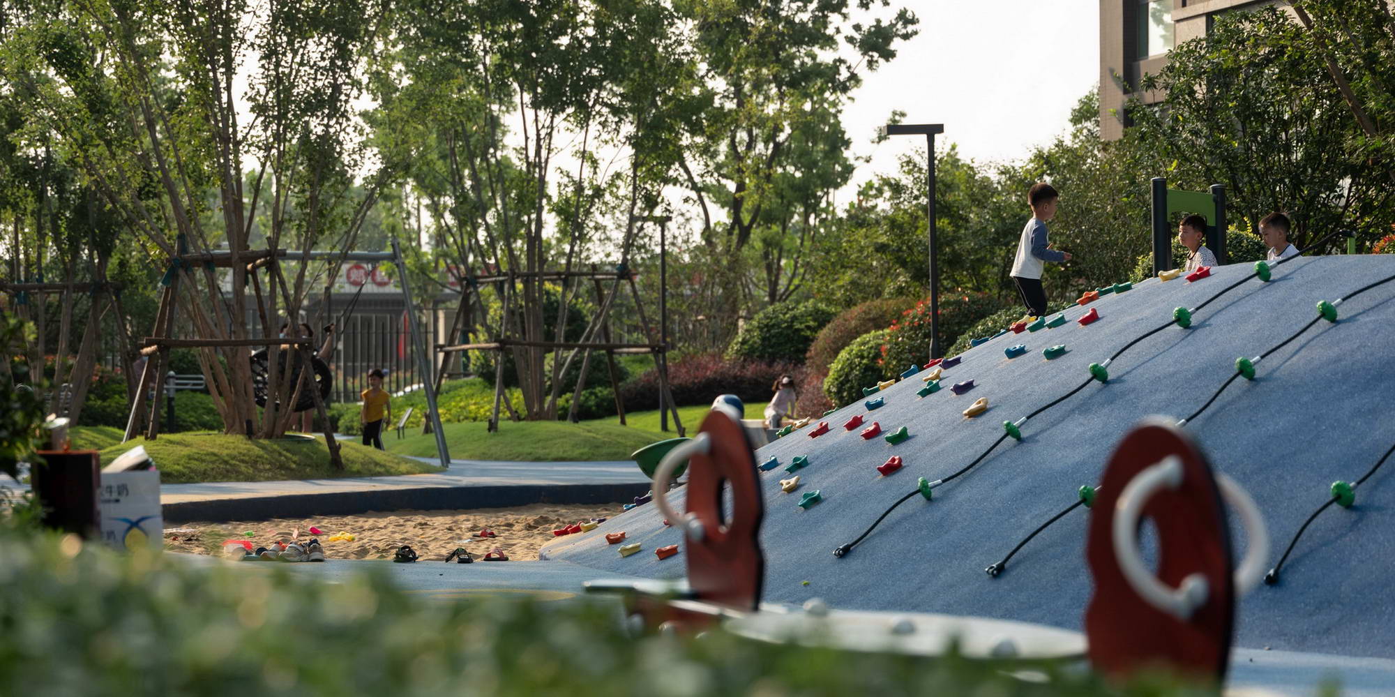 郑州永威城·观澜庭 | 公园社区中的生态景观设计-51