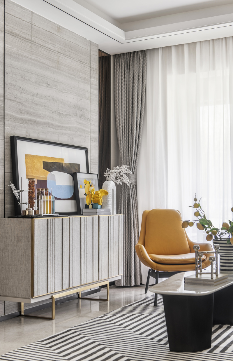 融信郑州奥体世纪89户型样板间——“暮光琥珀”般的家-17