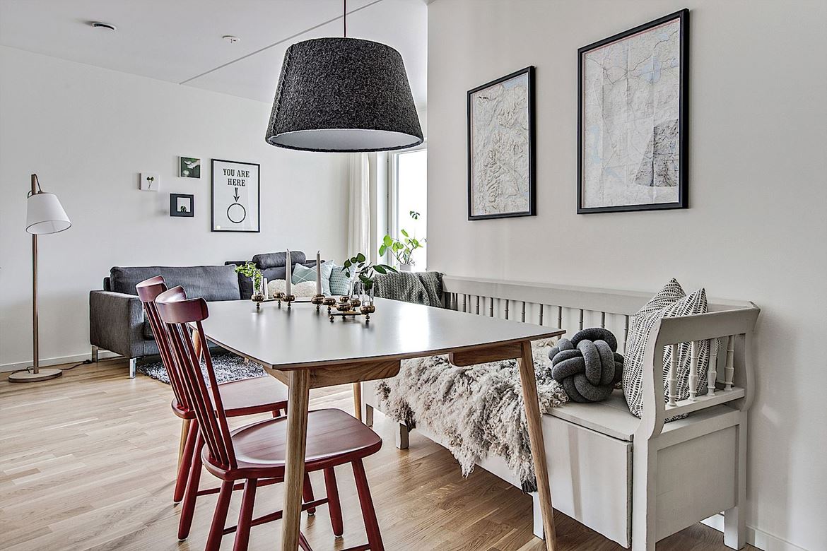 瑞典北欧风格住宅 Bjurfors Göteborg 自然木质空间-3