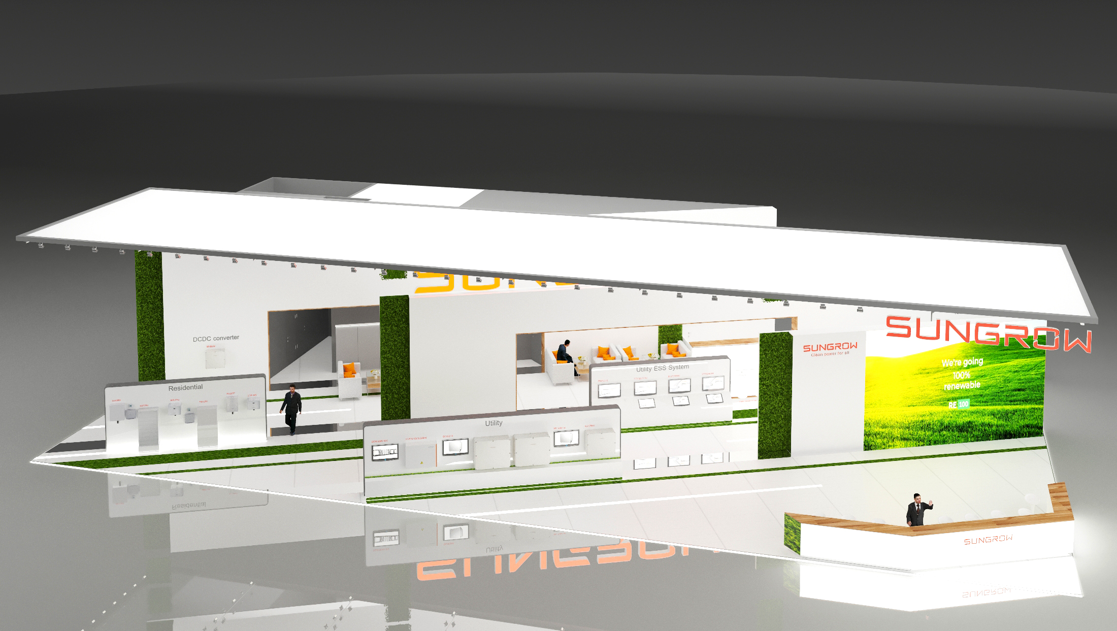 SUNGROW, "Smart green power", 544 m2-4