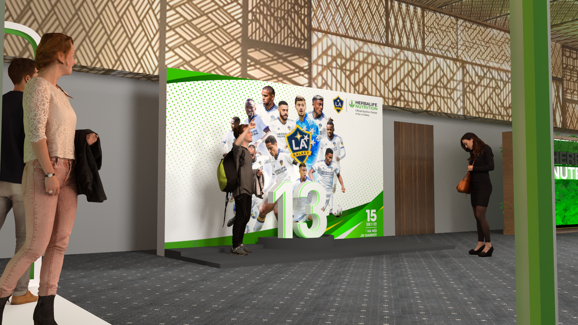 Herbalife LA Galaxy Visit-13