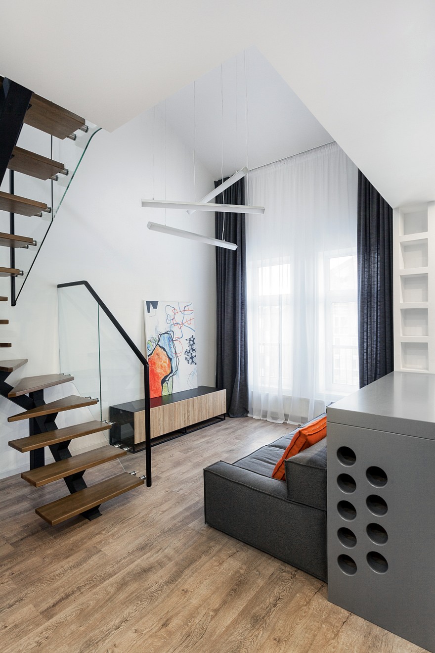 Two-Level Apartments near Kiev / Martin Architects-6