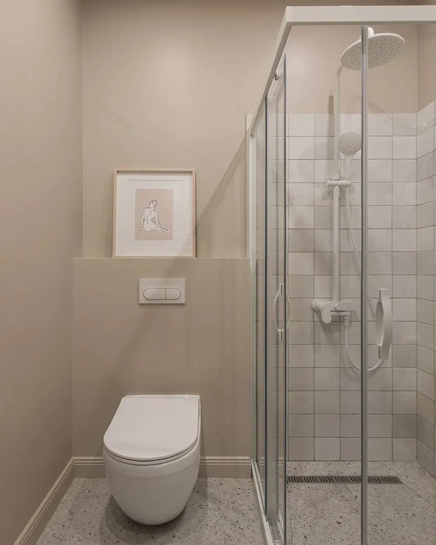 莫斯科“ВТБ Арена парк”50平公寓室内设计丨俄罗斯莫斯科丨Света Хабеева工作室-24