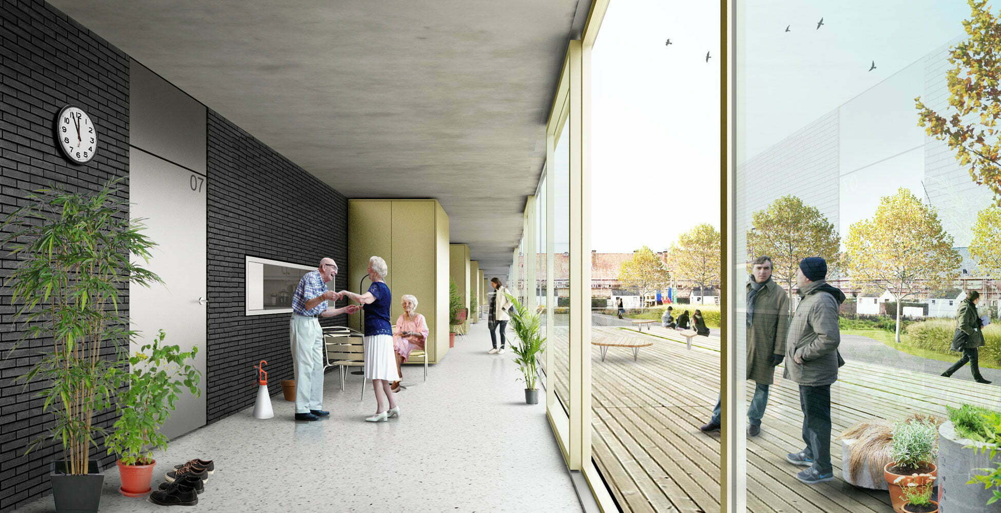 奥斯坦德带景观的住房-4