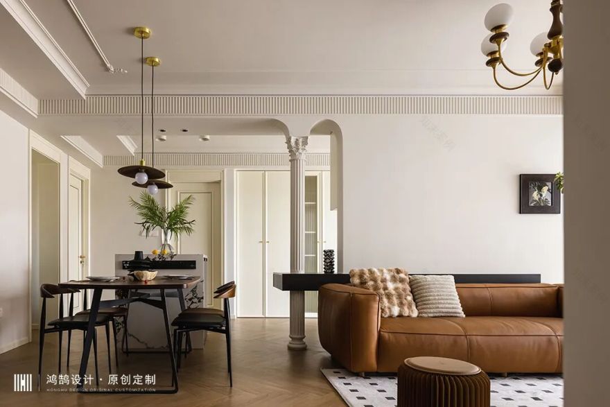 147㎡休闲式全案|不被定义的“浪漫法式”。-18