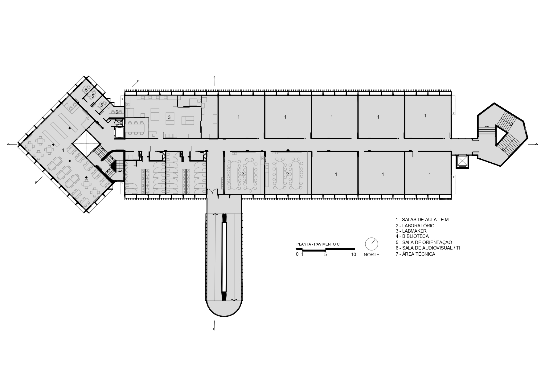 Etapa Vila Mascote School 改造及扩建项目丨巴西圣保罗丨Biselli Katchborian Arquitetos-47