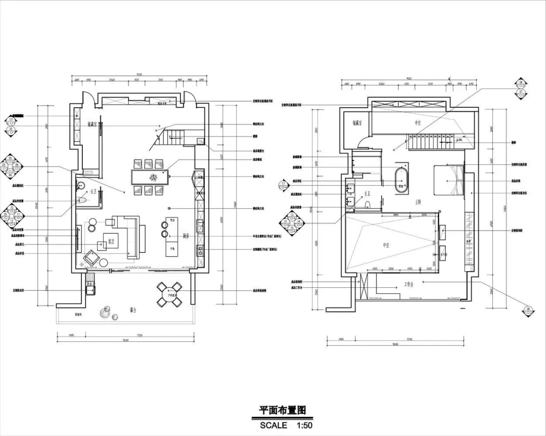杭州复式大挑空的住宅-48