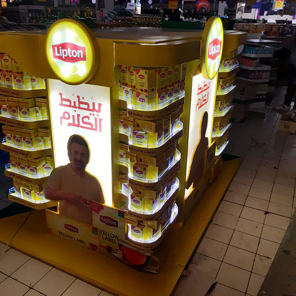 Lipton Display stand-3