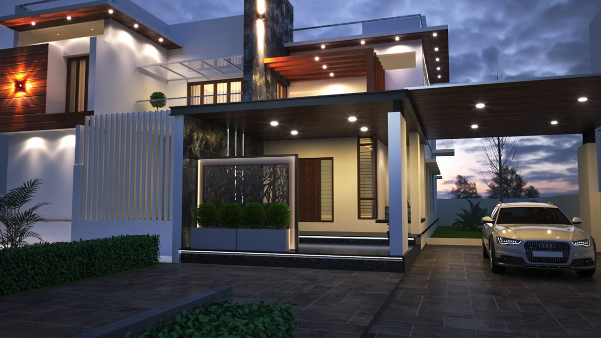 Gushchina 的印度别墅设计-2