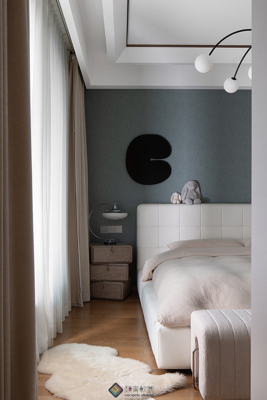 群贤府美式混搭浪漫改造-45