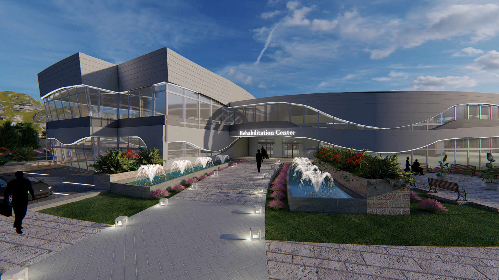 Graduation project- Disabled Rehabilitation Center-1