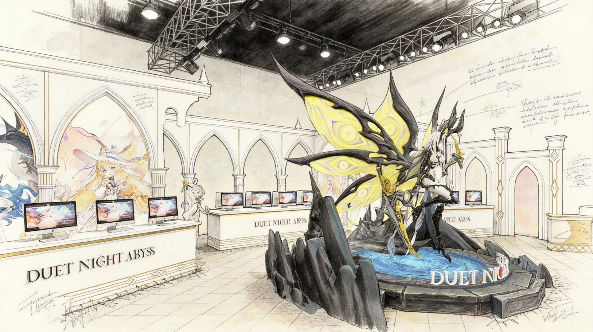 DUET NIGHT ABYSS 展台-7