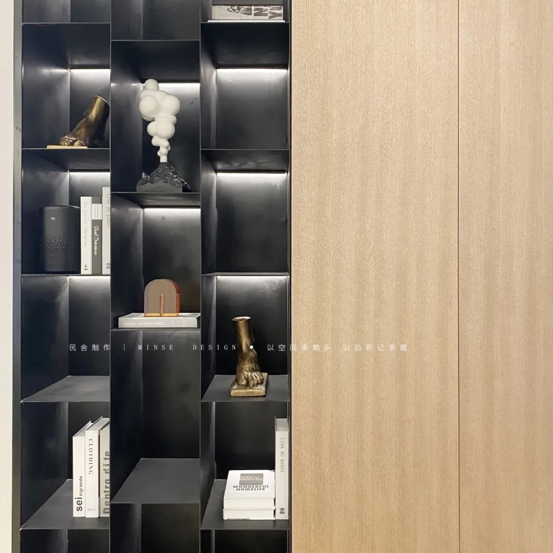 福州金辉溪溪里住宅空间 | 简约色彩与质感生活的融合-29