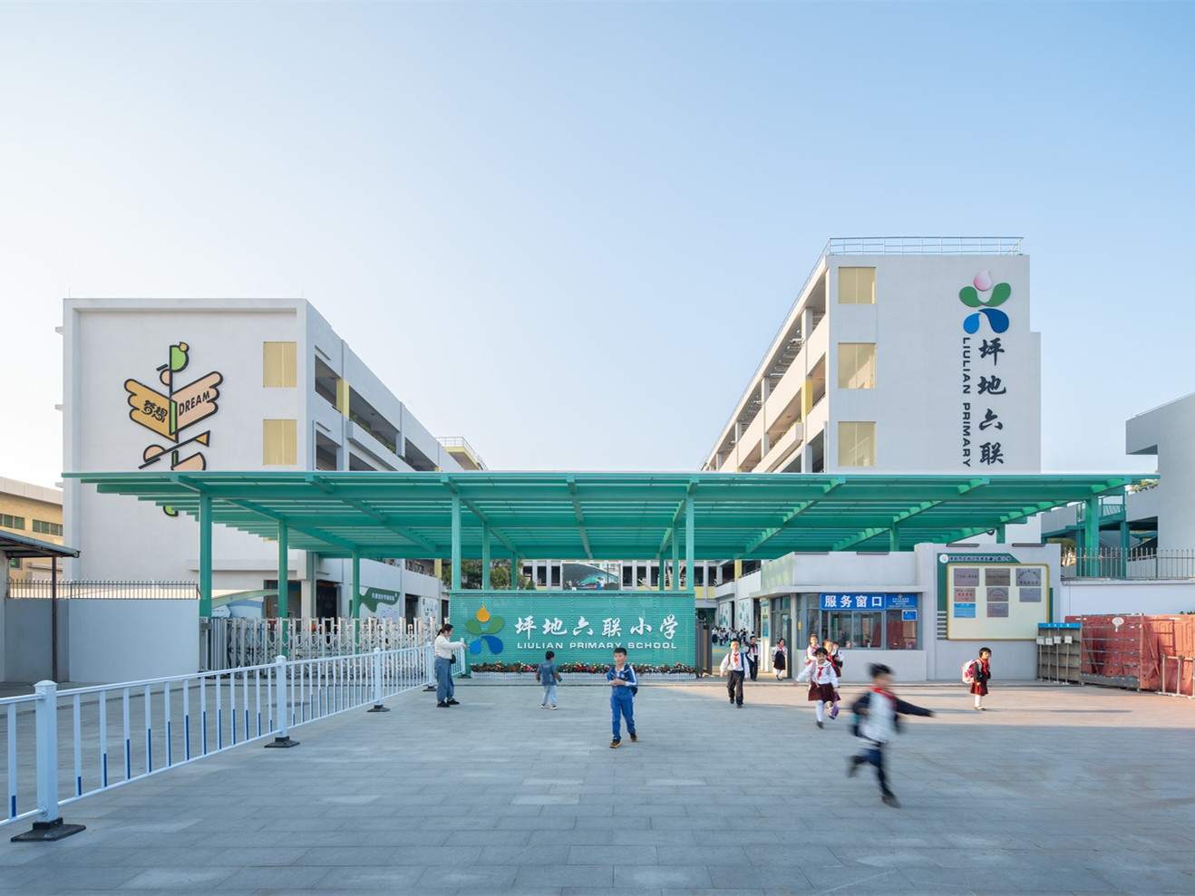 深圳坪地六联小学节能改造丨中国深圳丨中建科工,直行设计,建学建筑-3