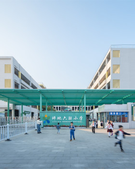 深圳坪地六联小学节能改造丨中国深圳丨中建科工,直行设计,建学建筑