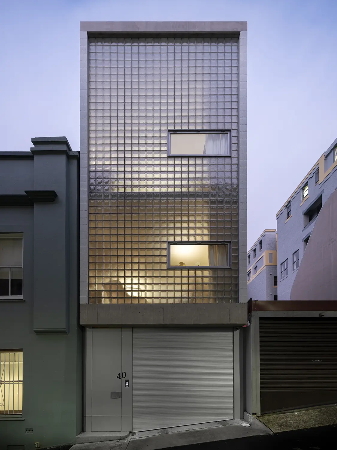 适应性改造的垂直玻璃屋（Laneway Glass House）丨澳大利亚悉尼丨Brad Swartz Architects-3