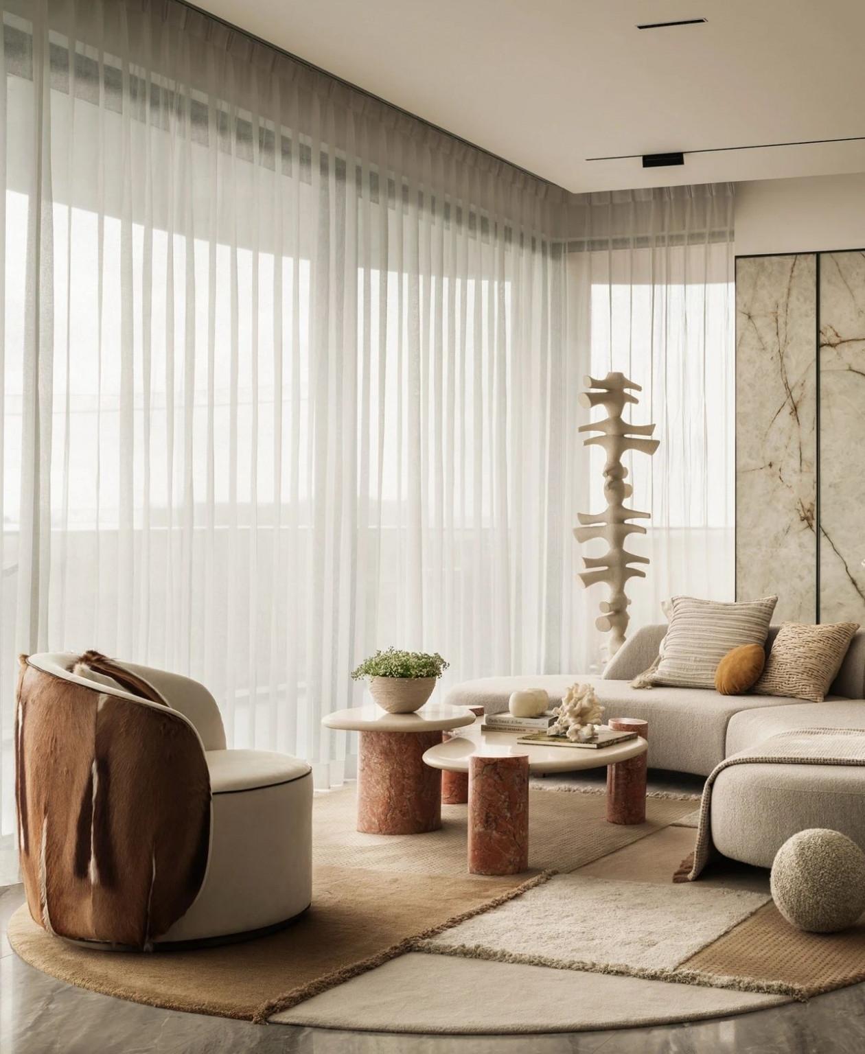 三亚中旅·馥棠公馆190㎡样板间丨布鲁盟设计-5