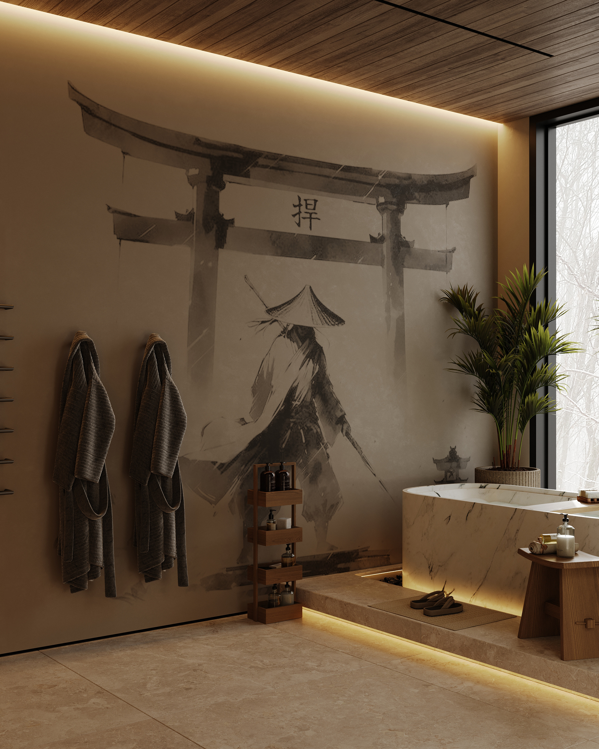 日式北欧风卧室概念丨CGQuasar-31