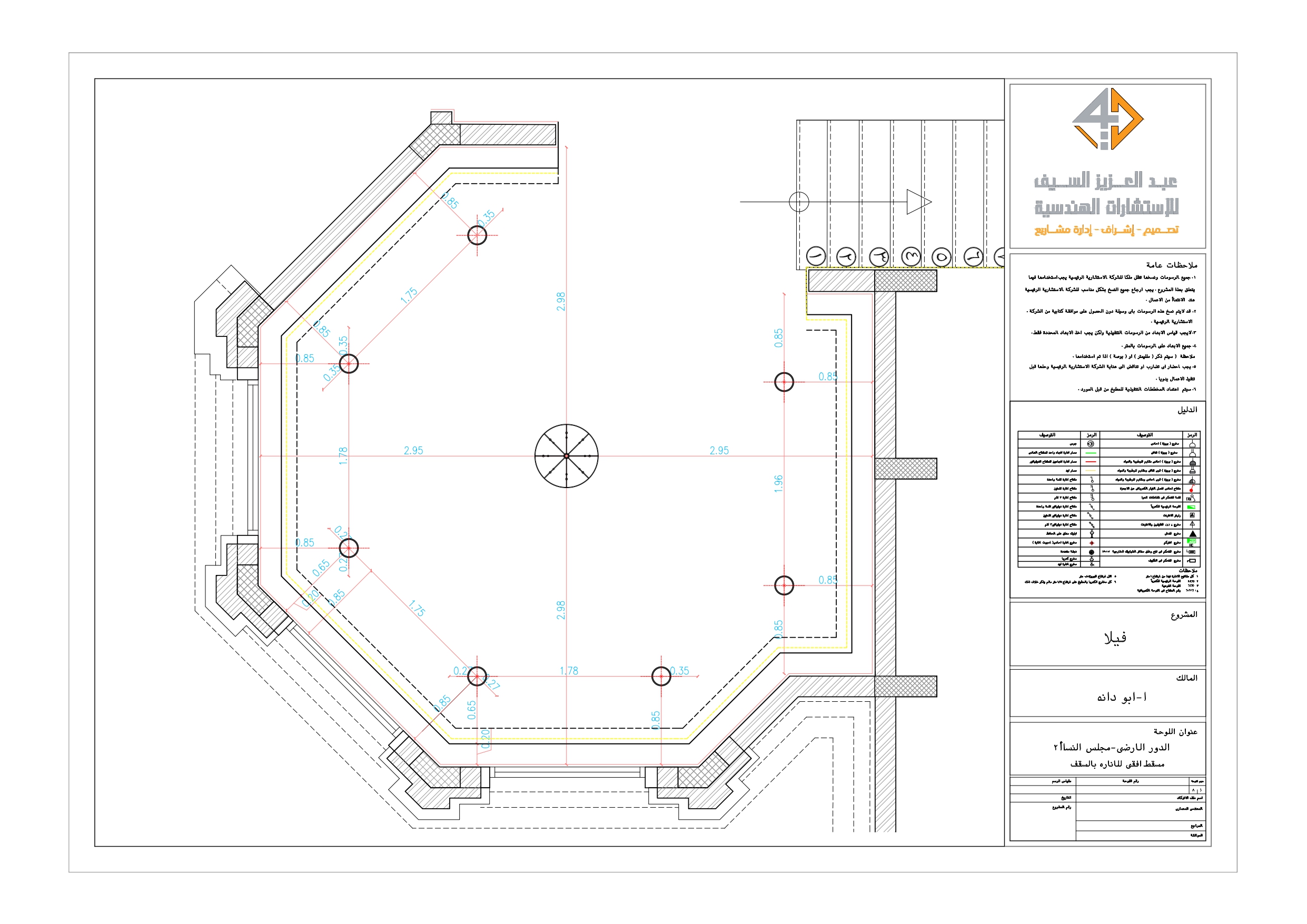 Shop drawing of Women Majlis in KAS-6