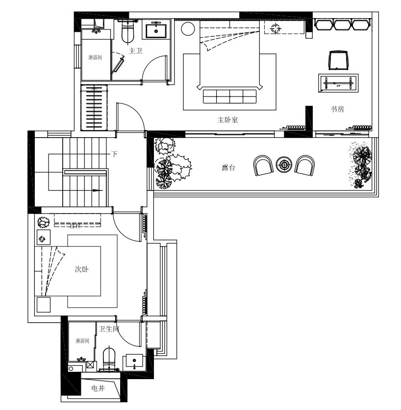 雅居乐太白富春山居丨中国宝鸡丨元禾大千（软装）,空间进化（北京）建筑设计有限公司（硬装）-38