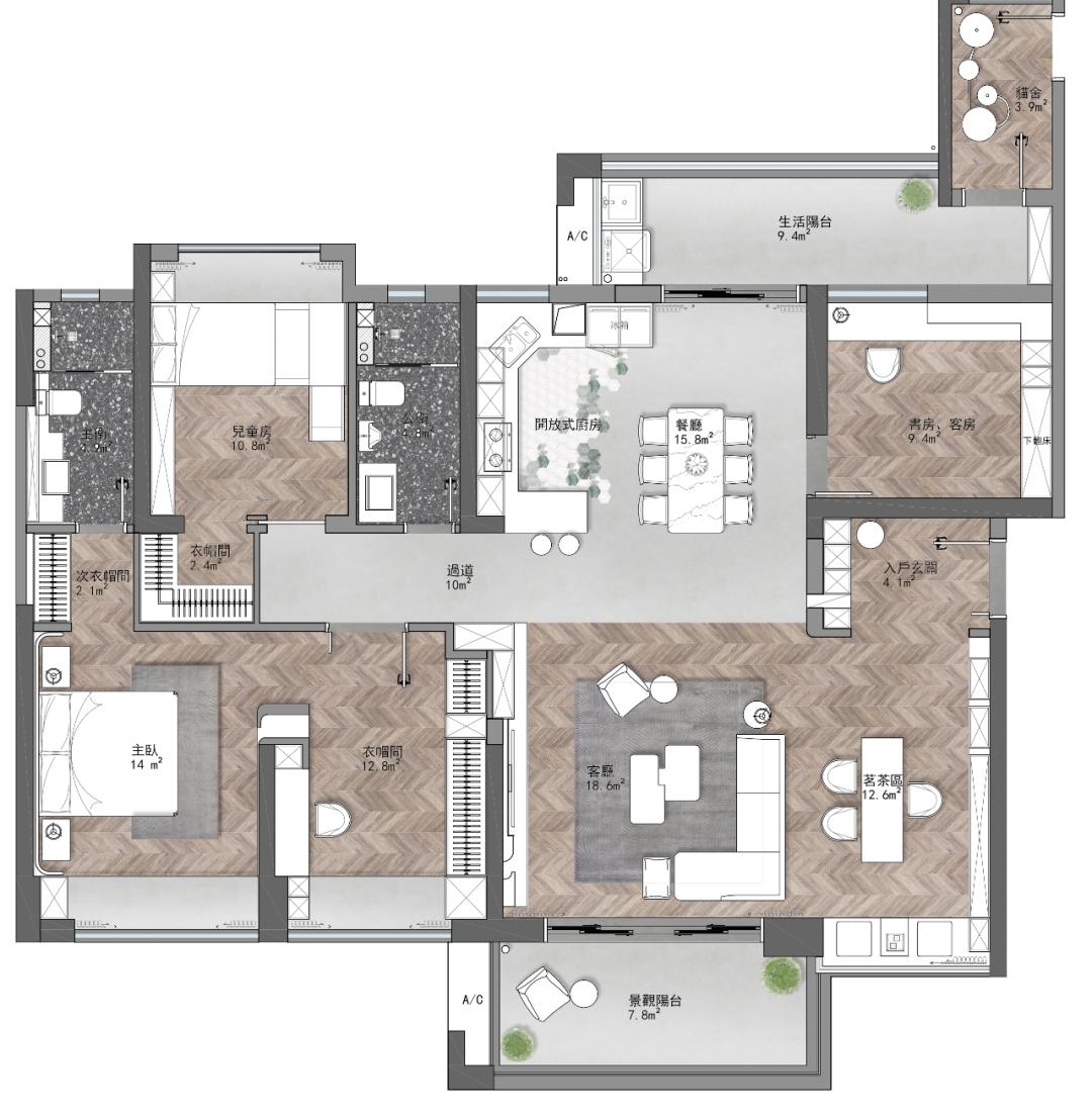 夕日影丨原界空间 YUANJIO DESIGN-56