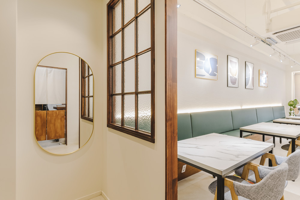 白色木纹，18 平极简韩屋的惊艳设计-8