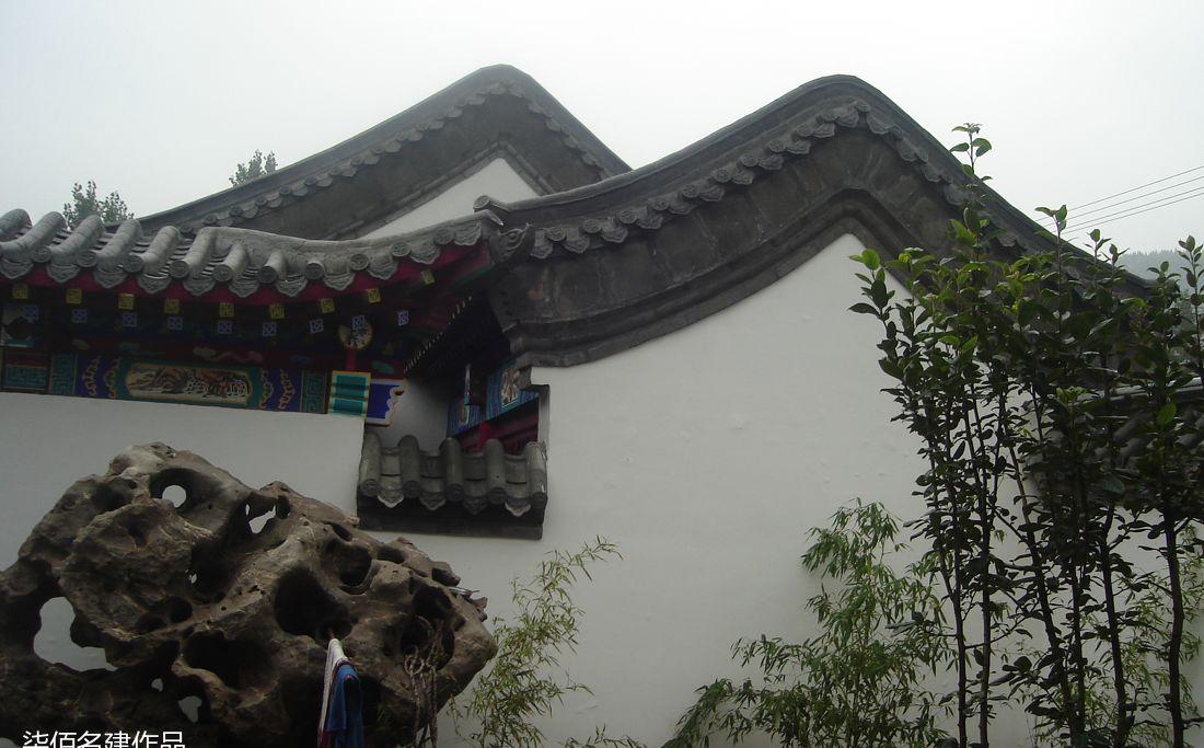 
浓郁的中国传统风格四合院施工后实景 -5