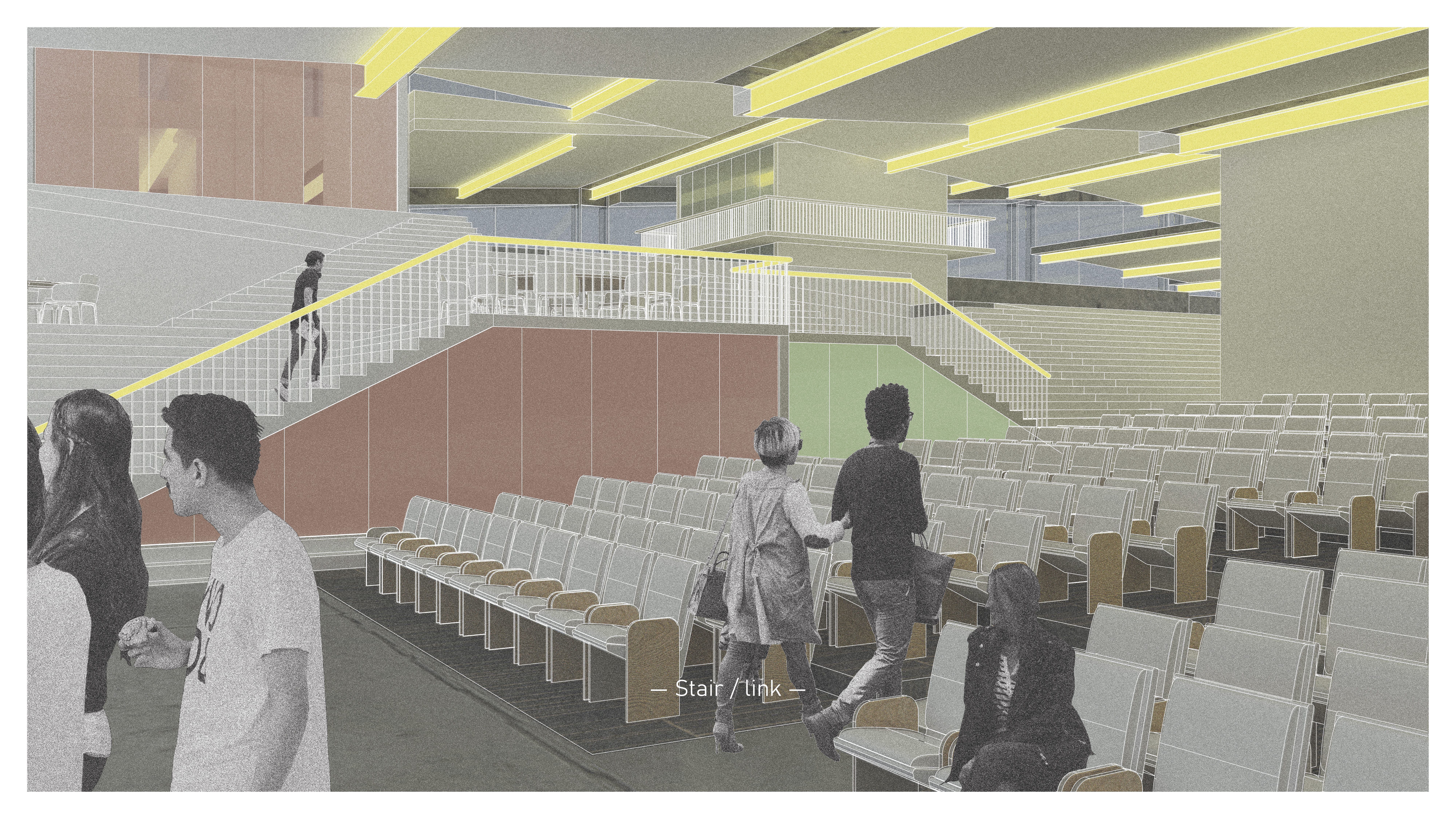 探索建筑对办公室日常影响的创新工作空间项目丨美国特拉华丨普林斯顿大学毕业生Domenica Massamby-45