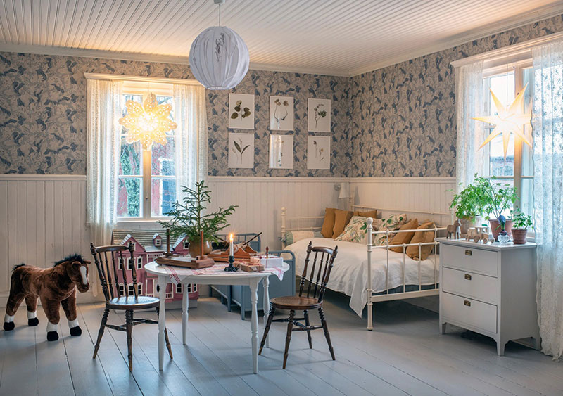 瑞典百年 mission house 圣诞装饰赏析-13