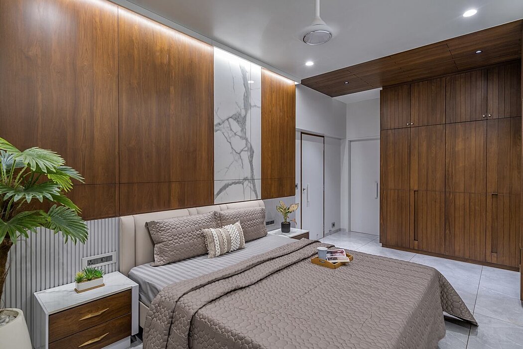 沙纳姆的一个宜人飞地丨印度丨Anand Patel Architects-13