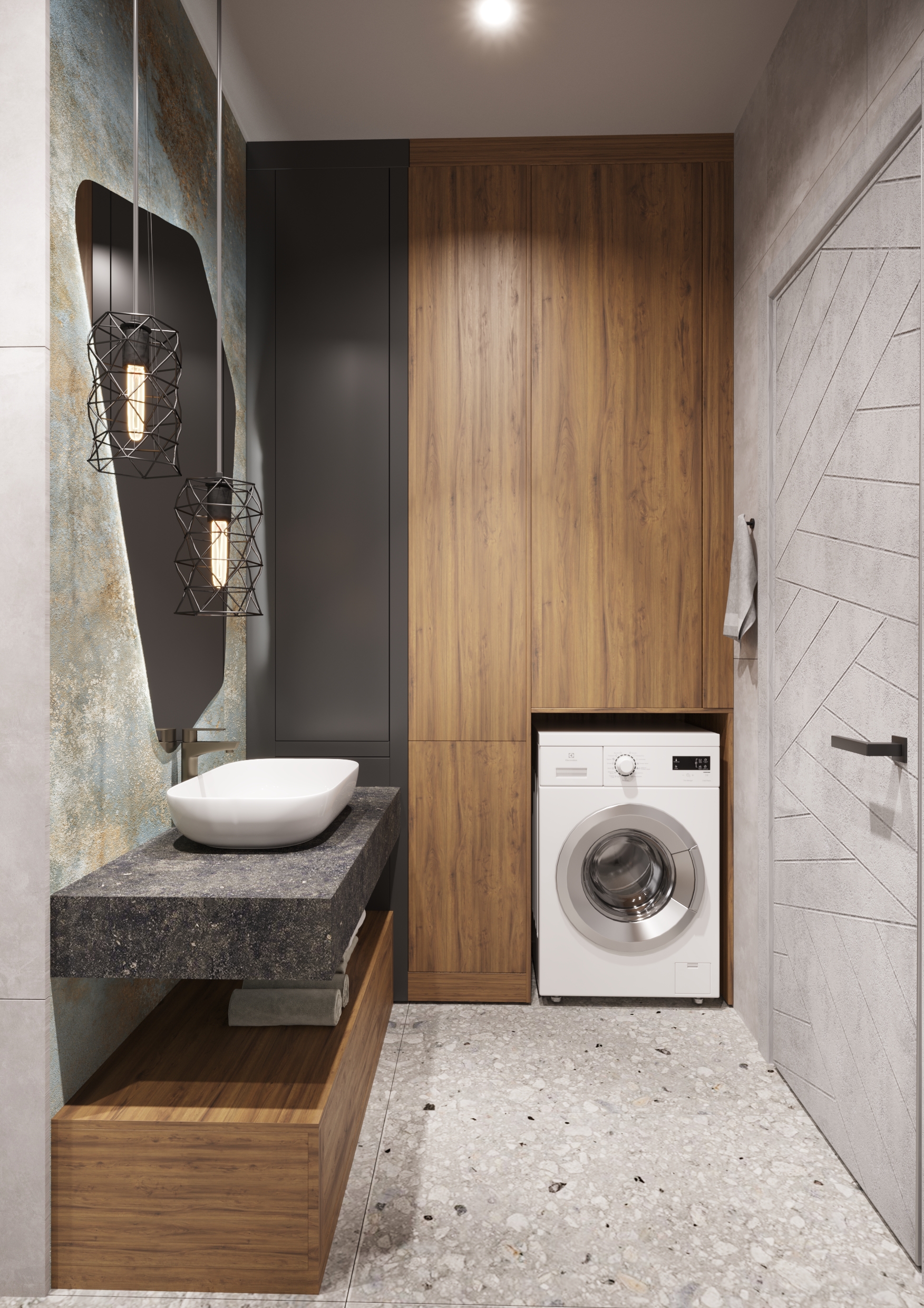 2022 г.Санузел ЖК Коктобе Сити г. Алматы-1