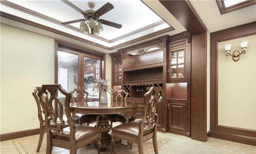 美式木色家居,温馨舒适生活空间-5