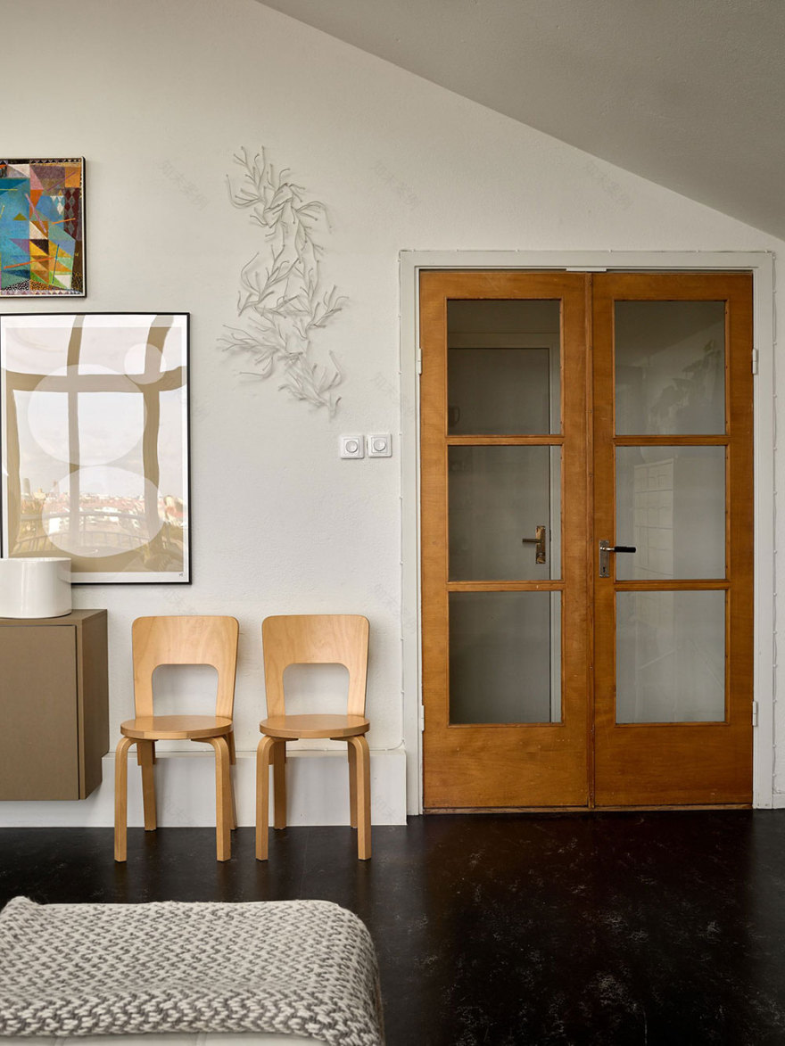 斯德哥尔摩郊区的顶楼公寓-23