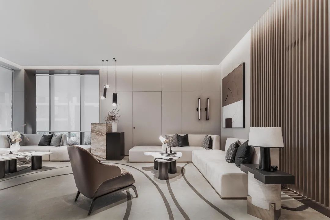 苏州万科·江上雅苑售楼处 | 东方雅奢美学典范-30