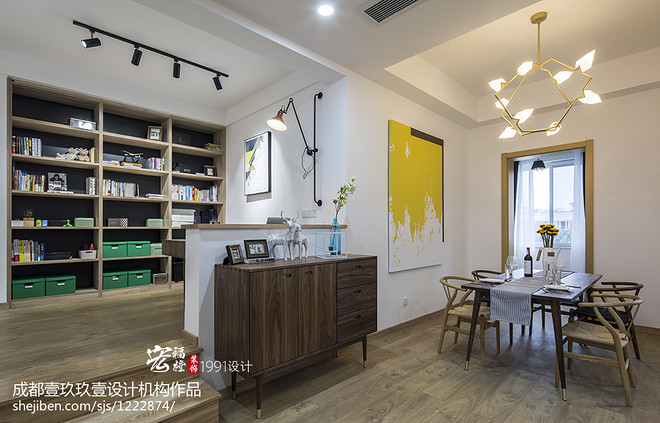 复式200平米装修案例丨成都壹玖玖壹设计机构-13