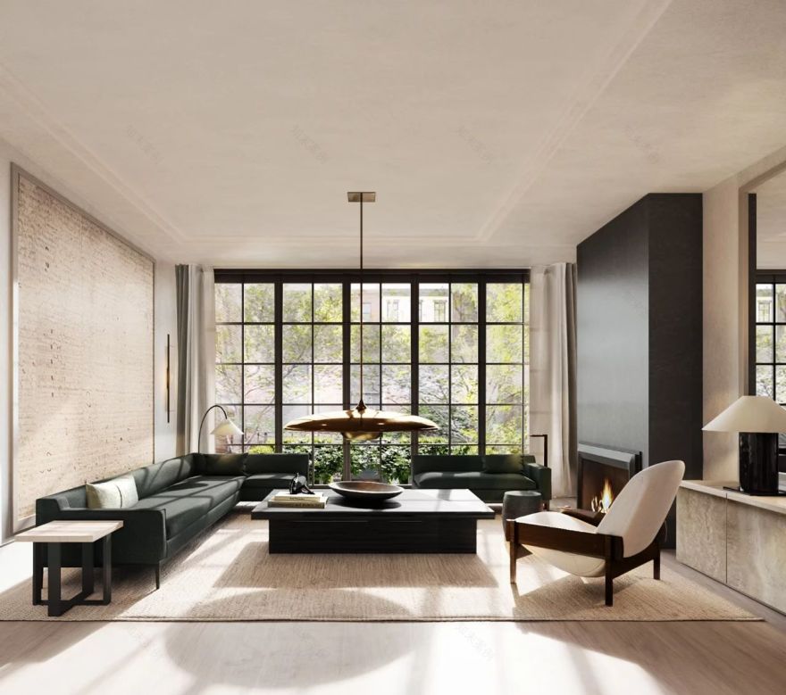 纽约Tribeca区双层挑高LOFT改造项目丨美国纽约丨Helena Clunies Ross Design工作室-61