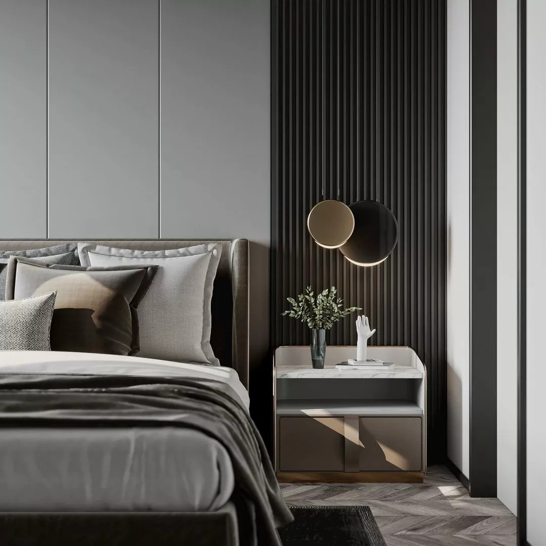 徐东 | 寻找黑与白之间的灰度，打造现代简约优雅家居-11