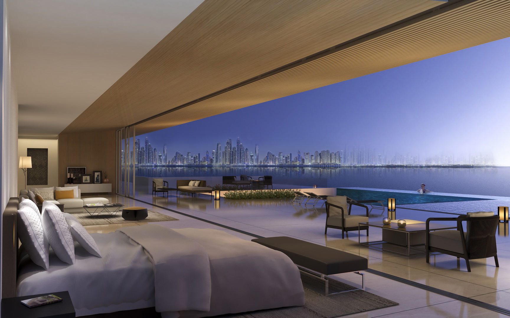 迪拜棕榈朱美拉社区别墅设计-8