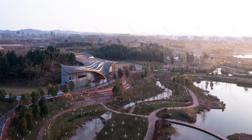 Renmin Canal Water Conservancy Culture Zhongjiang Memorial Hall / AOMOMO Studio, Shanghai Jiao Tong University-21