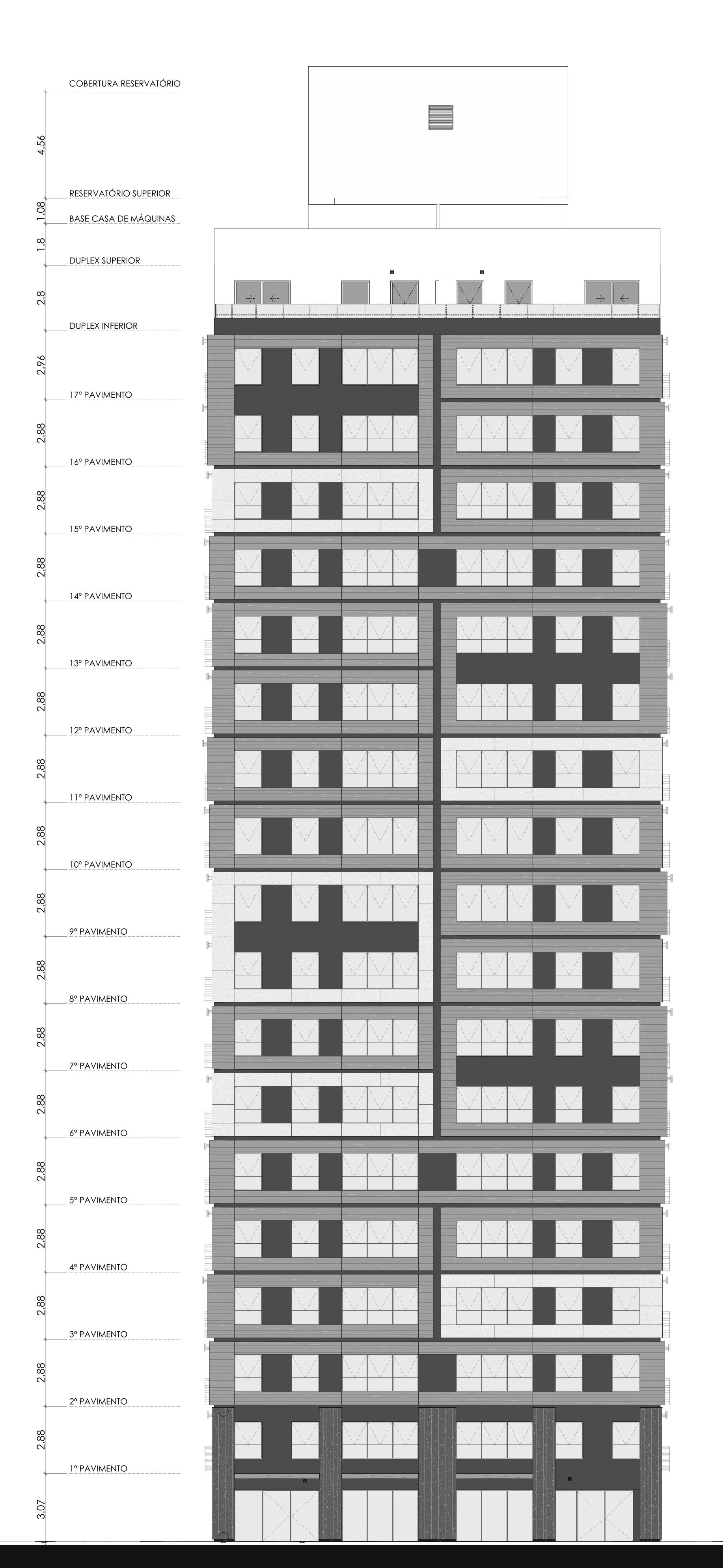 巴西圣保罗 Campo Belo 住宅大楼，灵活空间与工业风格的完美结合-66