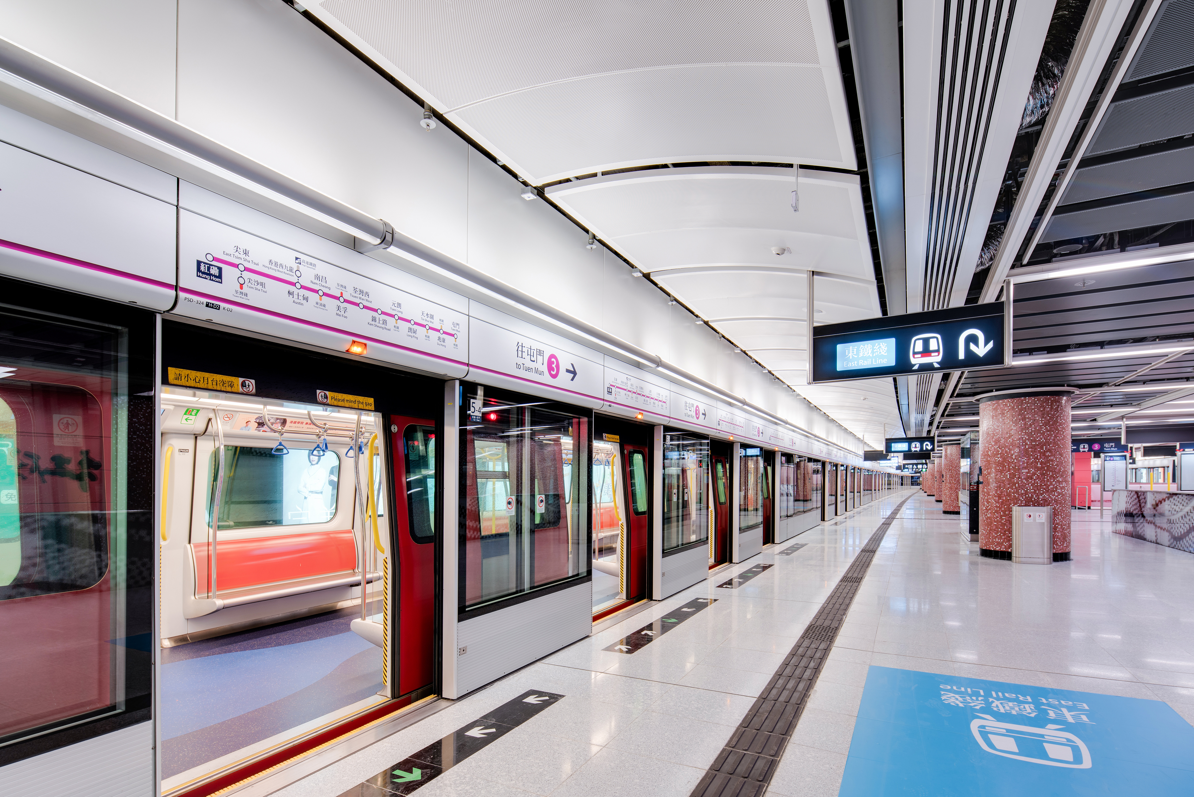 香港最长铁路连线红磡站丨中国香港丨Aedas-14