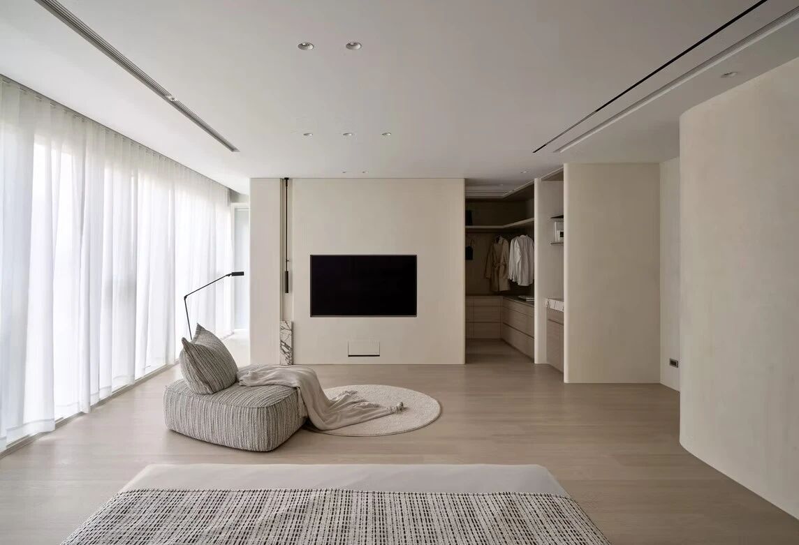 以大地色系与极简语言,构筑155平弹性功能丨中国台中丨新橙设计-55