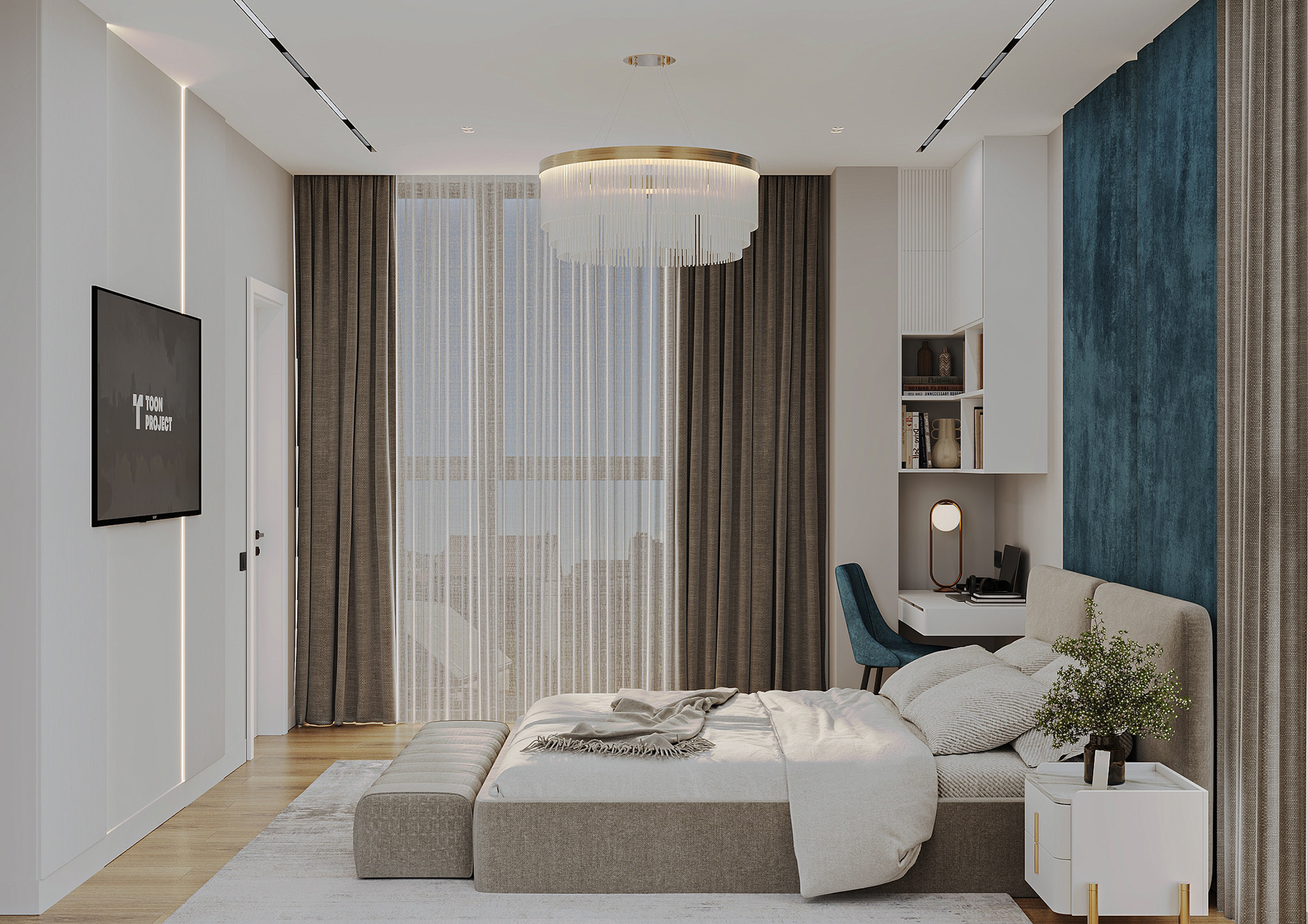 新古典私人住宅室内设计丨亚美尼亚丨Nelly Manukian,toon.project-37