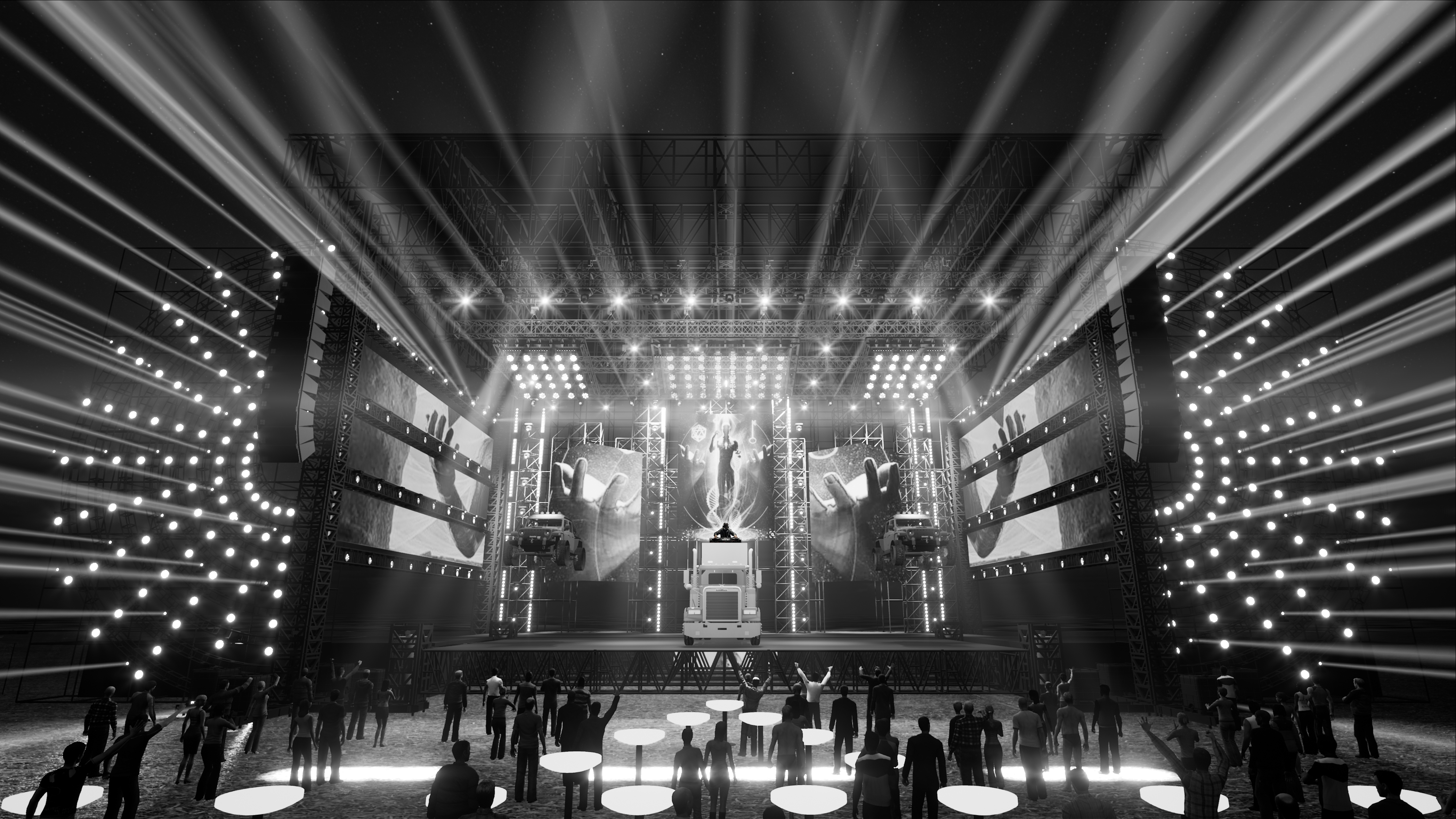 SÂN KHẤU THỦY LỰC HIỀN ANH GROUP-5