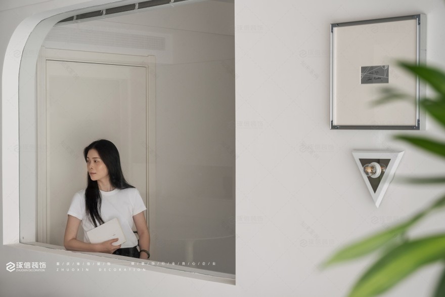 包豪斯混搭酷现代空间丨琢信装饰-22